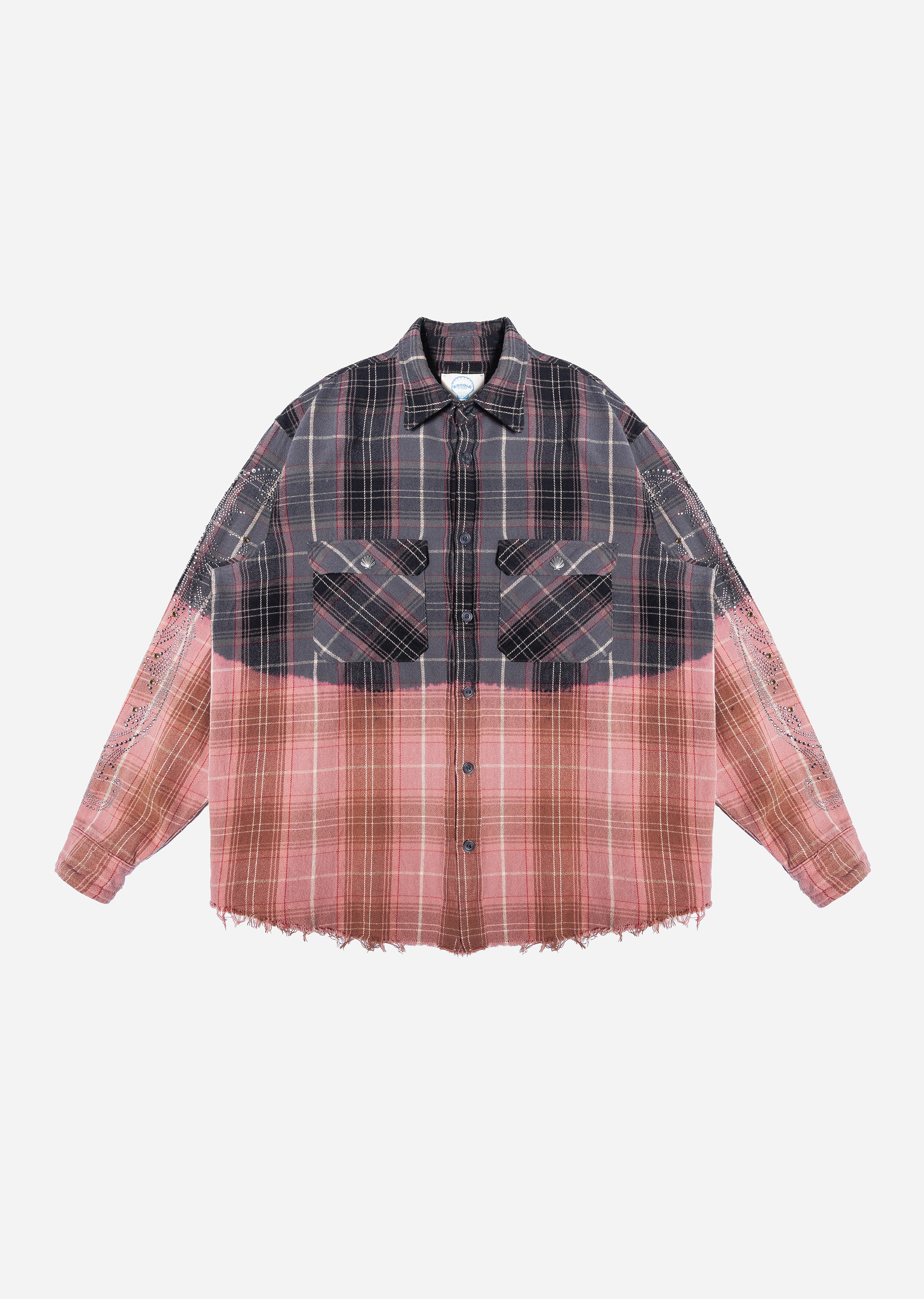 CRYSTAL FLANNEL - BLACK