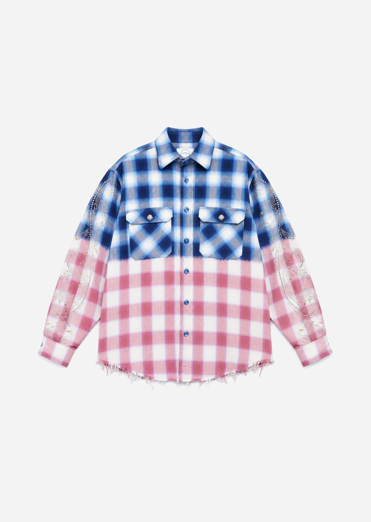 CRYSTAL FLANNEL - BLUE