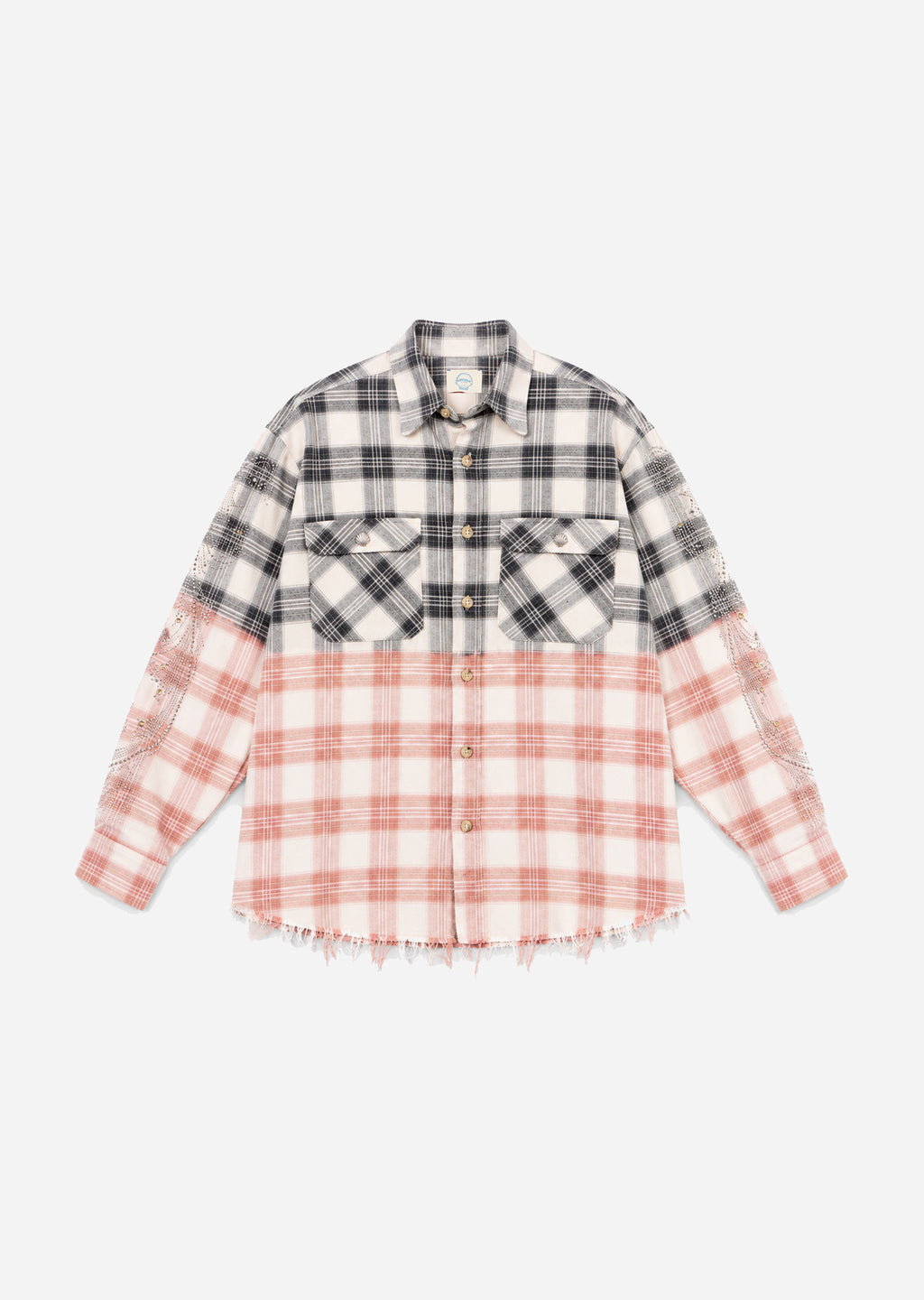 CRYSTAL FLANNEL - WHITE