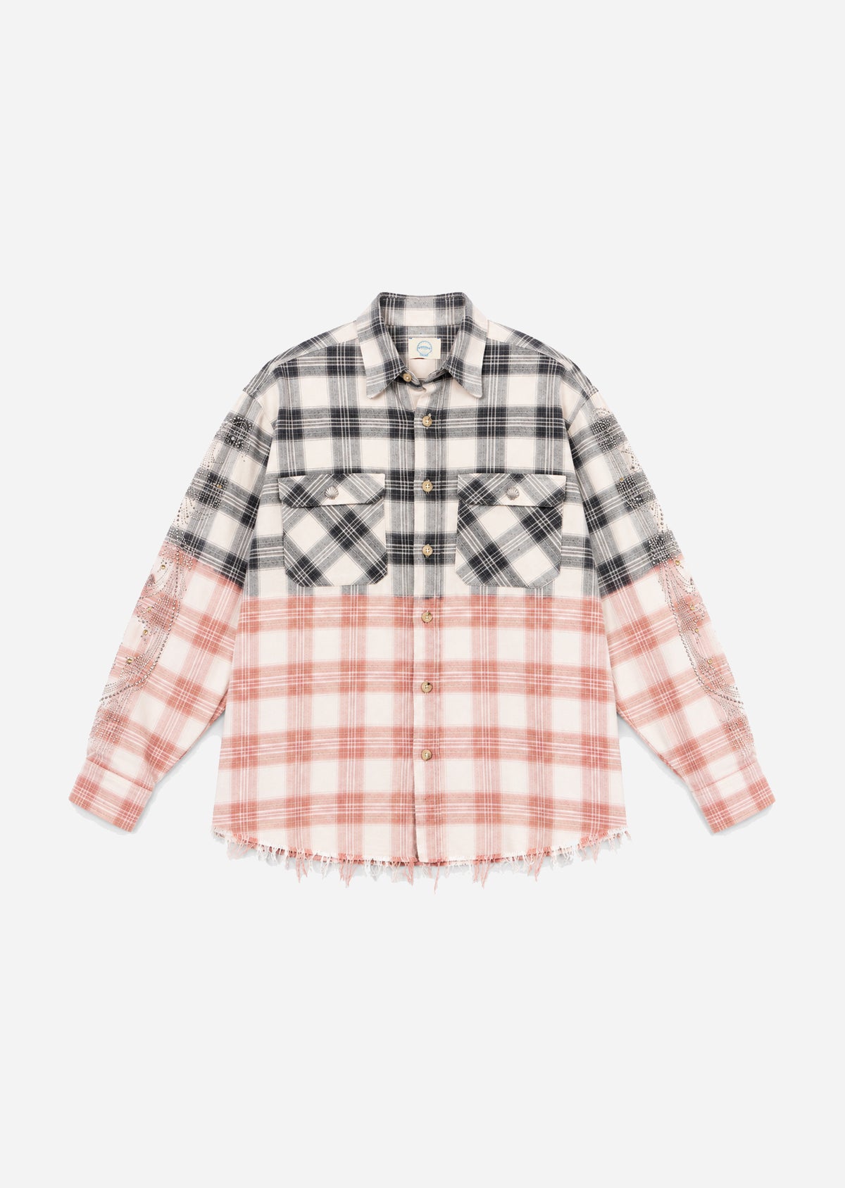 CRYSTAL FLANNEL - WHITE