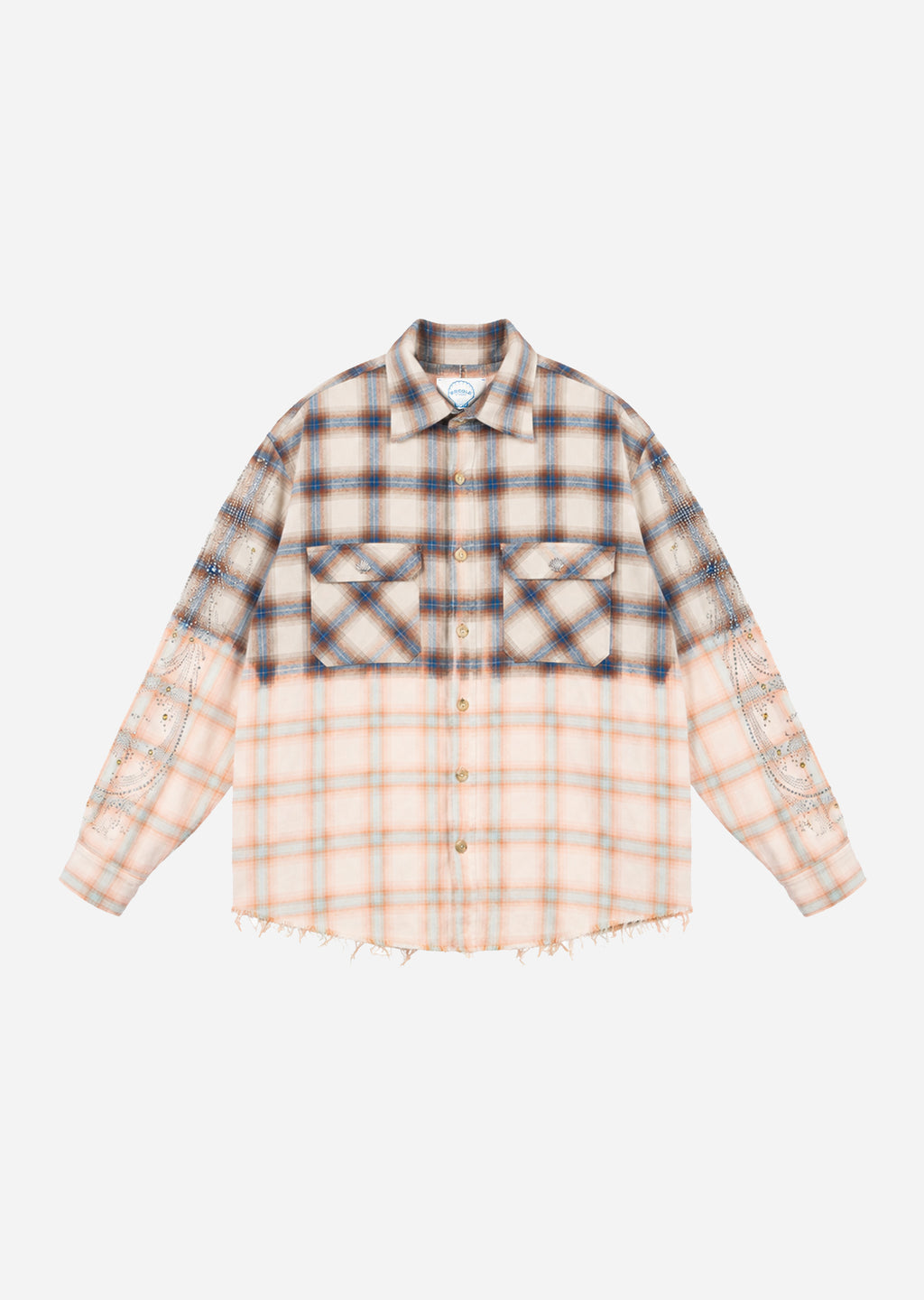 CRYSTAL FLANNEL - BROWN