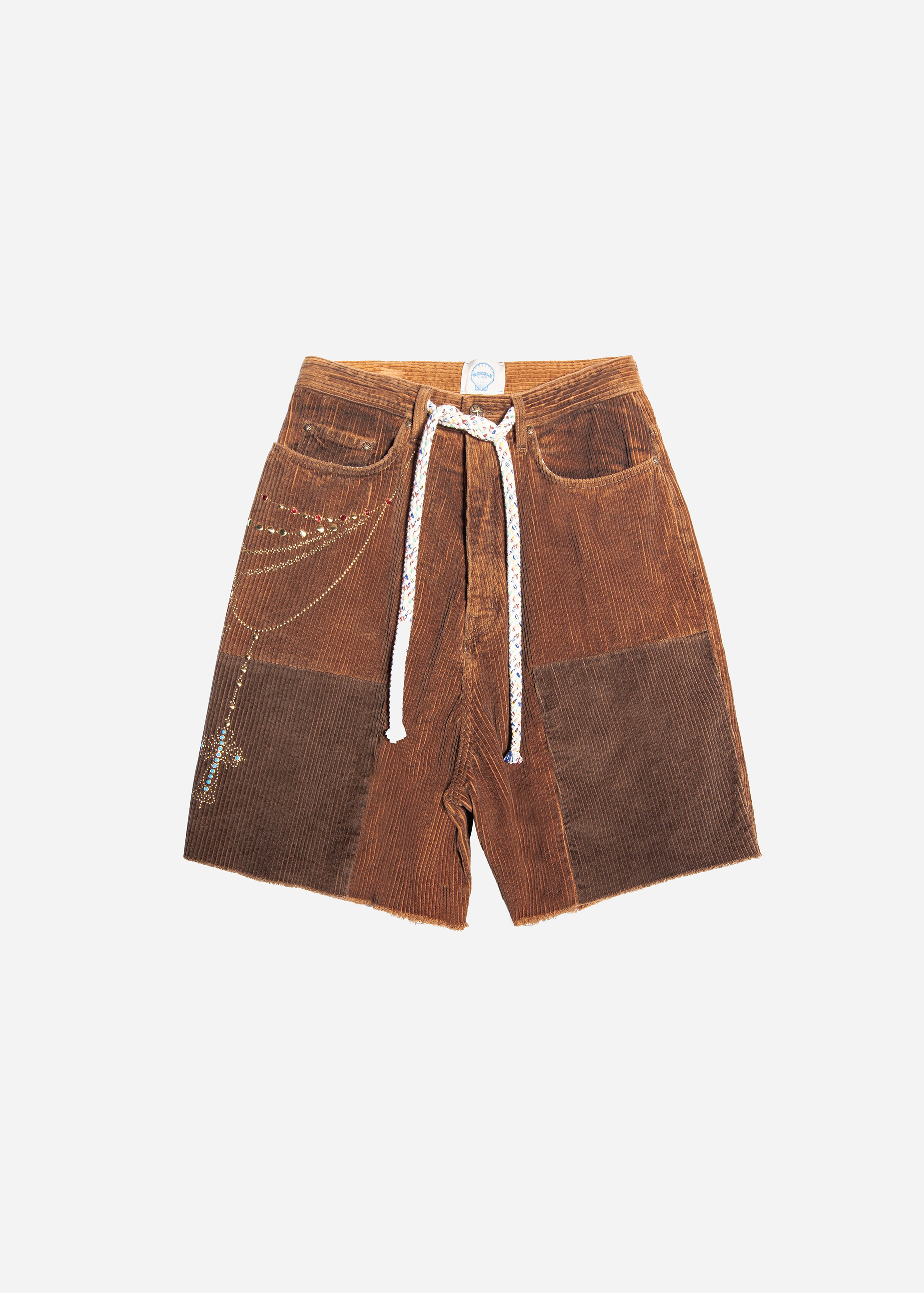 PATCHWORK CORDURY SHORTS