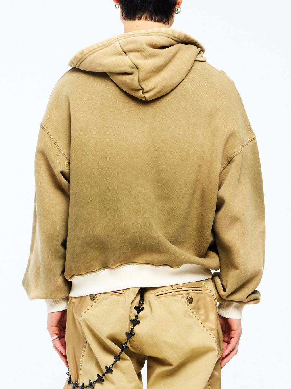 FLORAL THERMAL AFTERHOOD - ARMY
