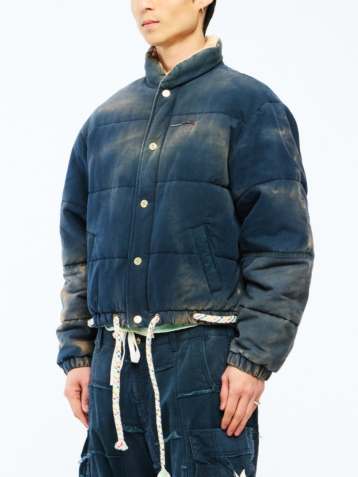 SAILING PUFFER - NAVY