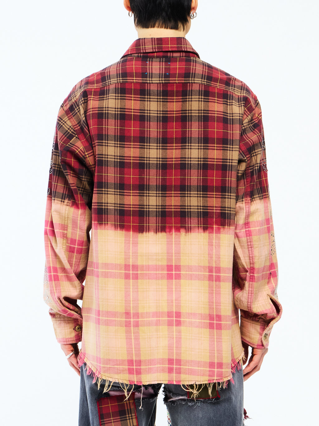 CRYSTAL FLANNEL - RED