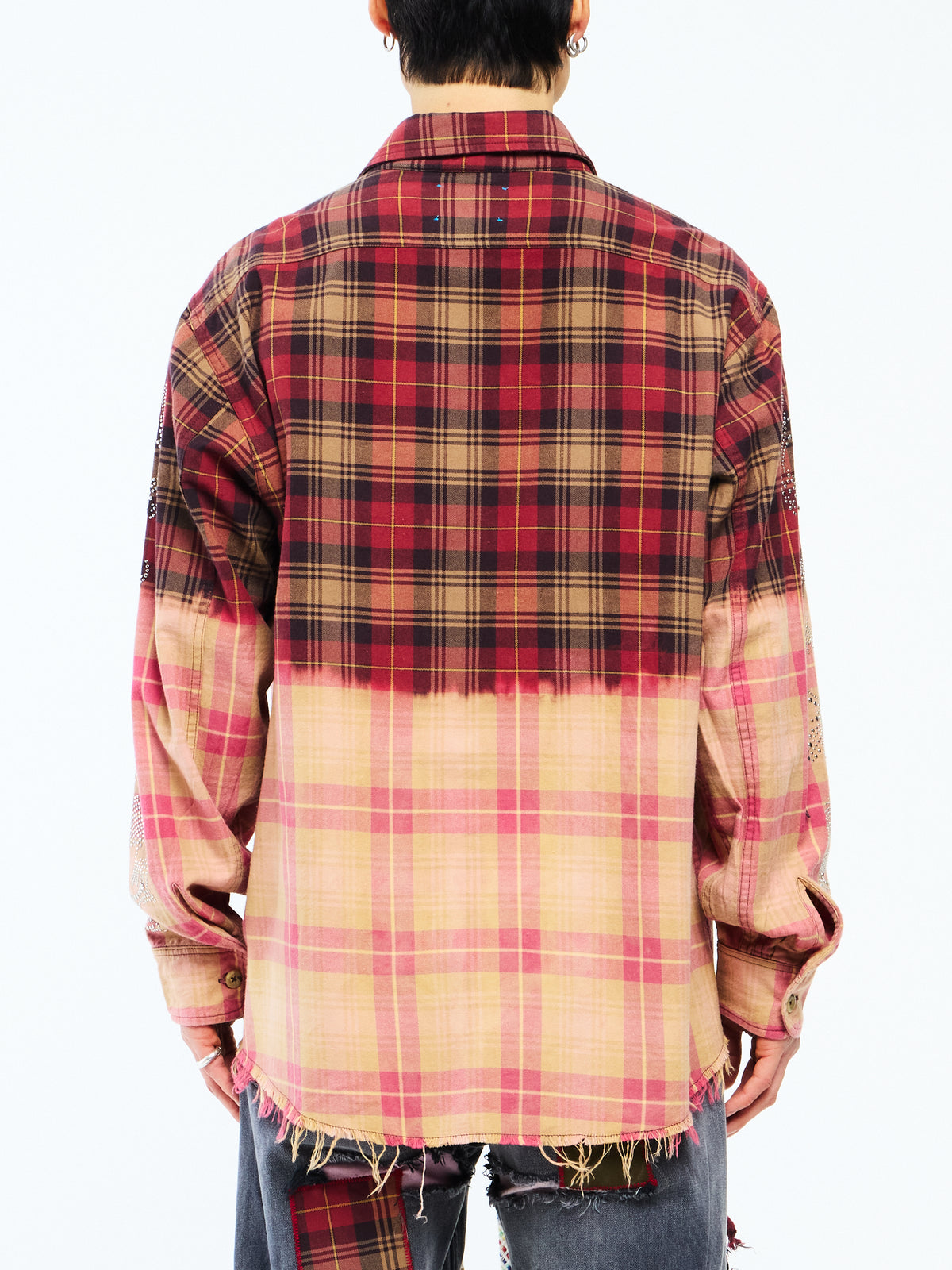 CRYSTAL FLANNEL - RED