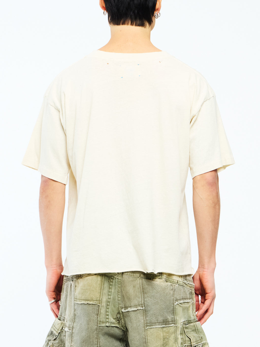 I'M AN ANGEL VINTAGE JERSEY T SHIRTS (REVERSIBLE) - WHITE