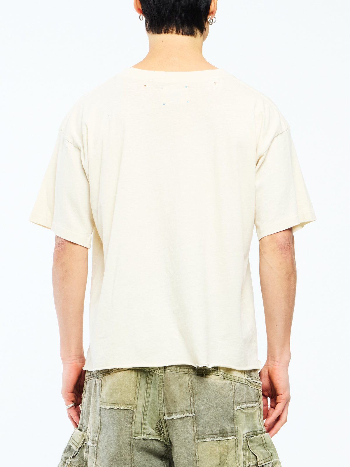 I'M AN ANGEL VINTAGE JERSEY T SHIRTS (REVERSIBLE) - WHITE