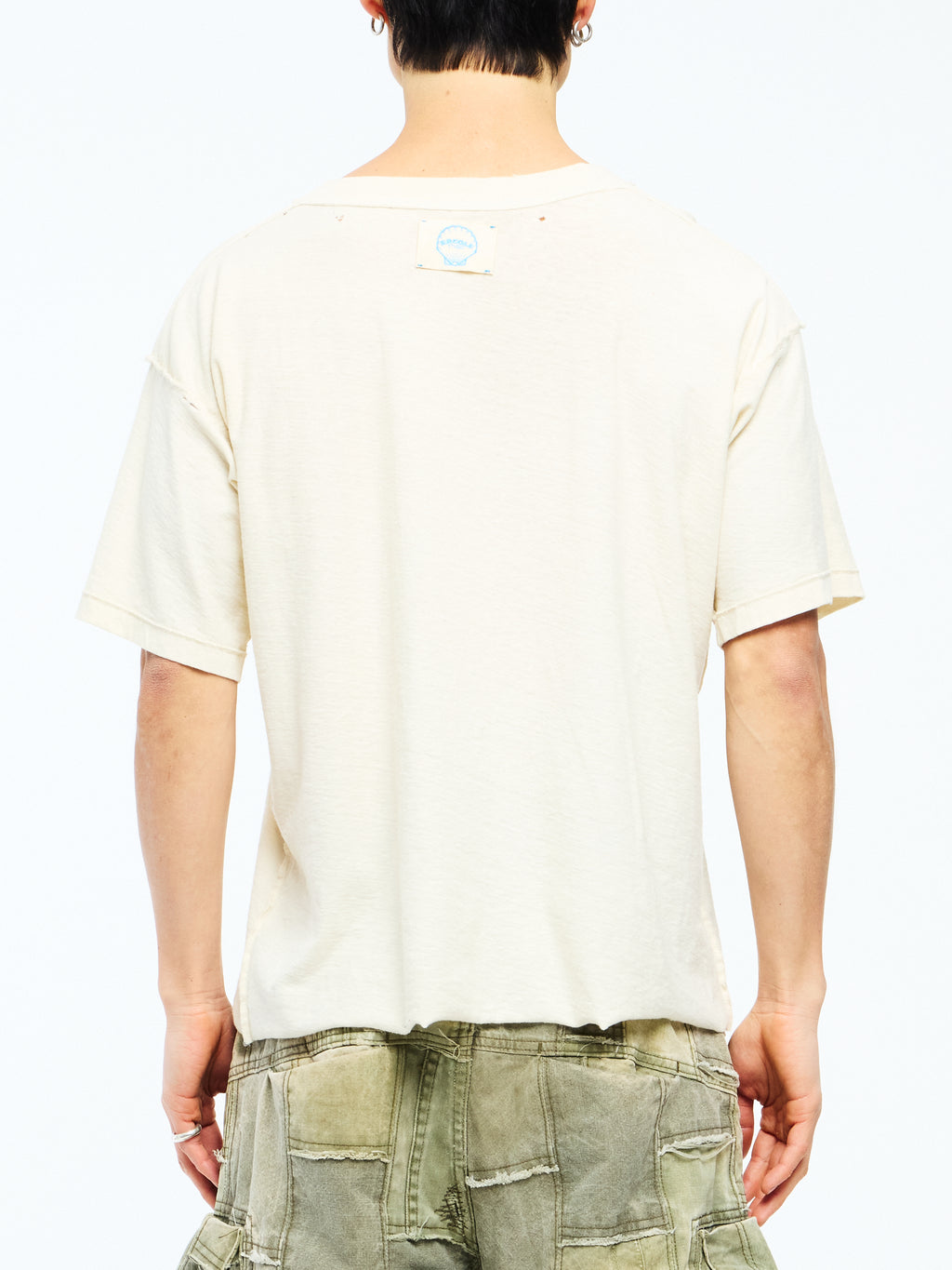 I'M AN ANGEL VINTAGE JERSEY T SHIRTS (REVERSIBLE) - WHITE