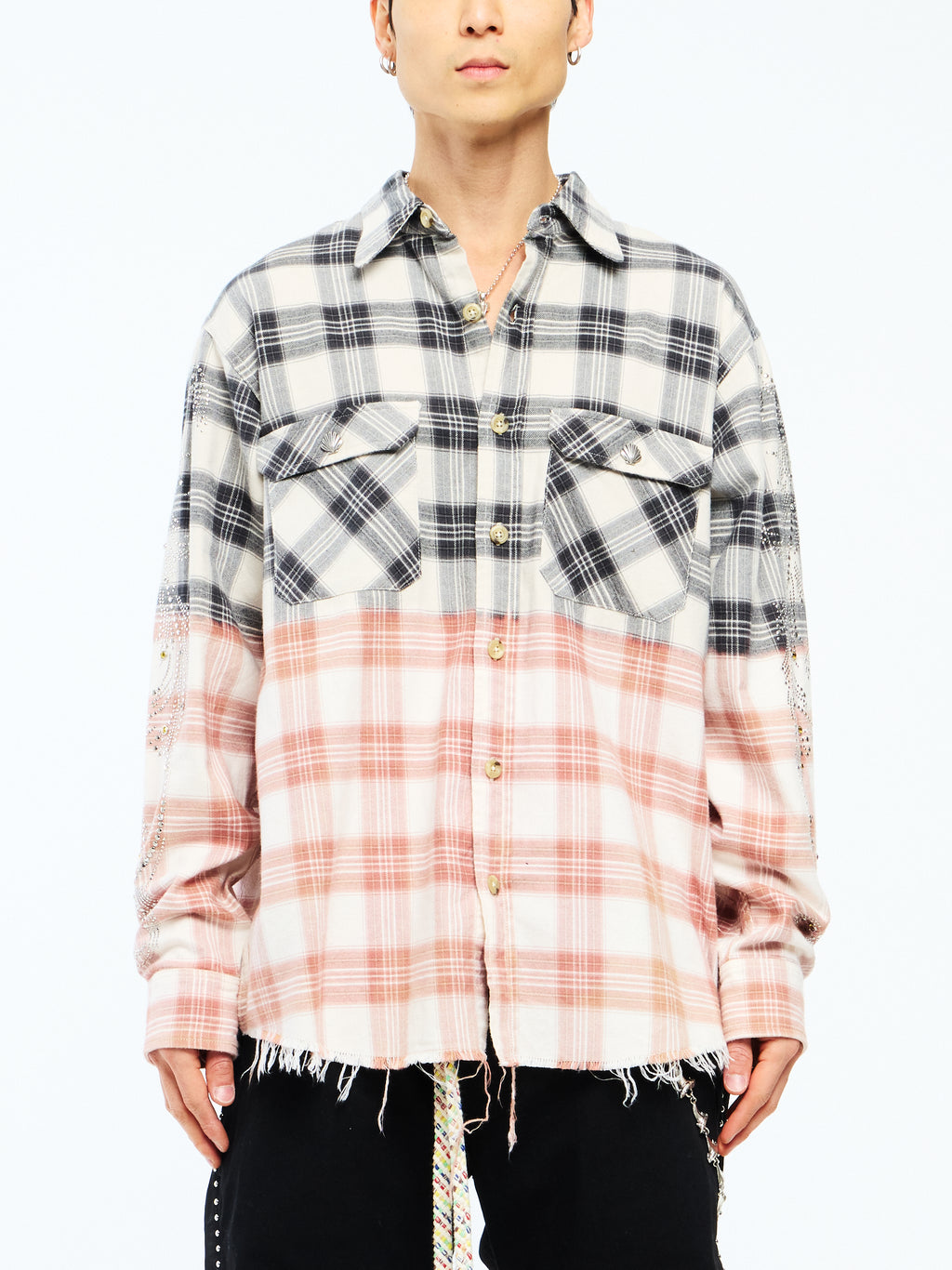 CRYSTAL FLANNEL - WHITE