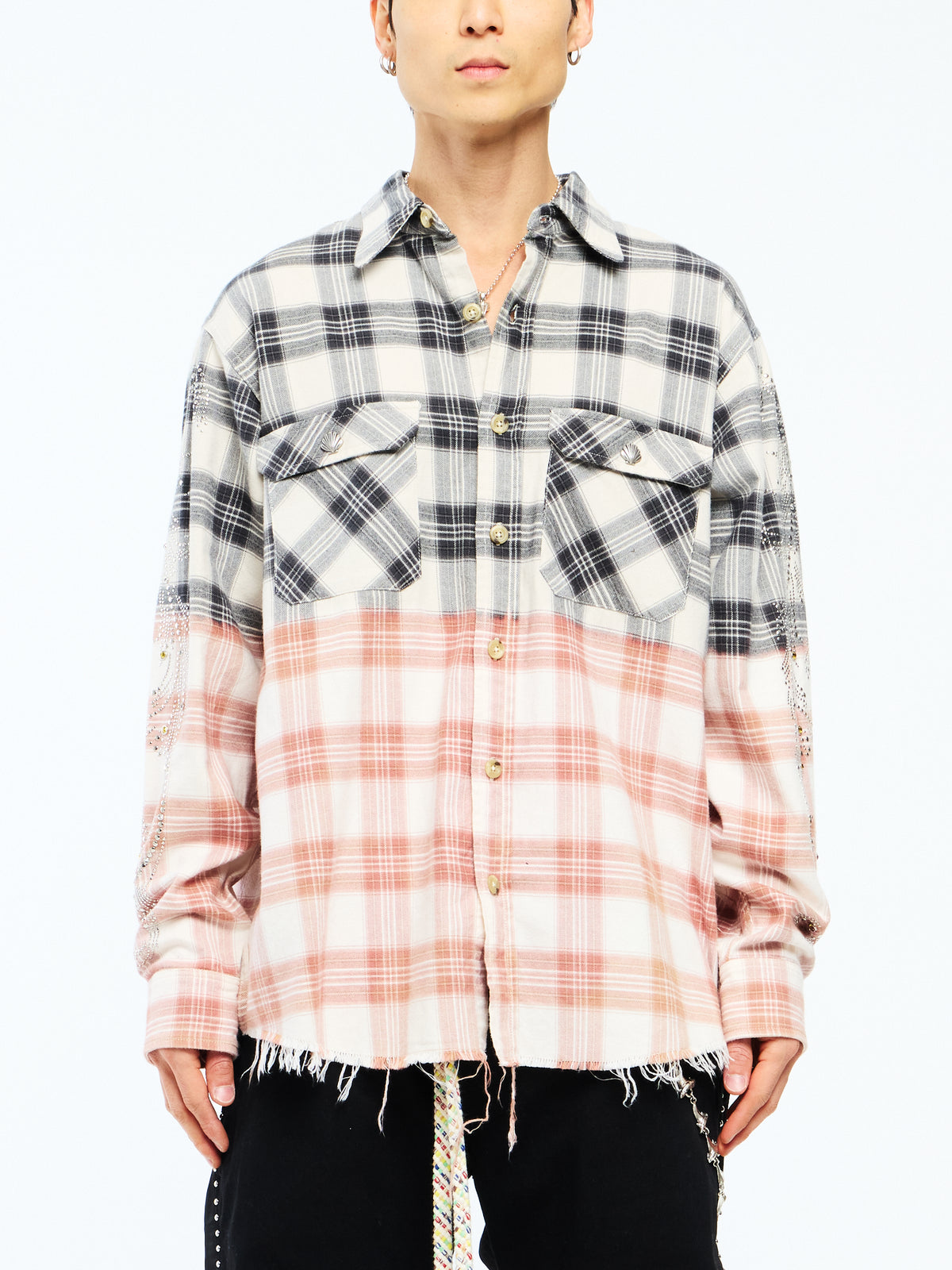 CRYSTAL FLANNEL - WHITE