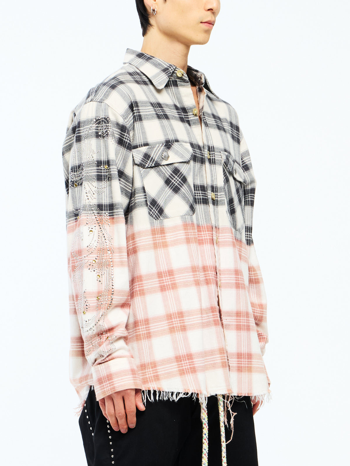 CRYSTAL FLANNEL - WHITE
