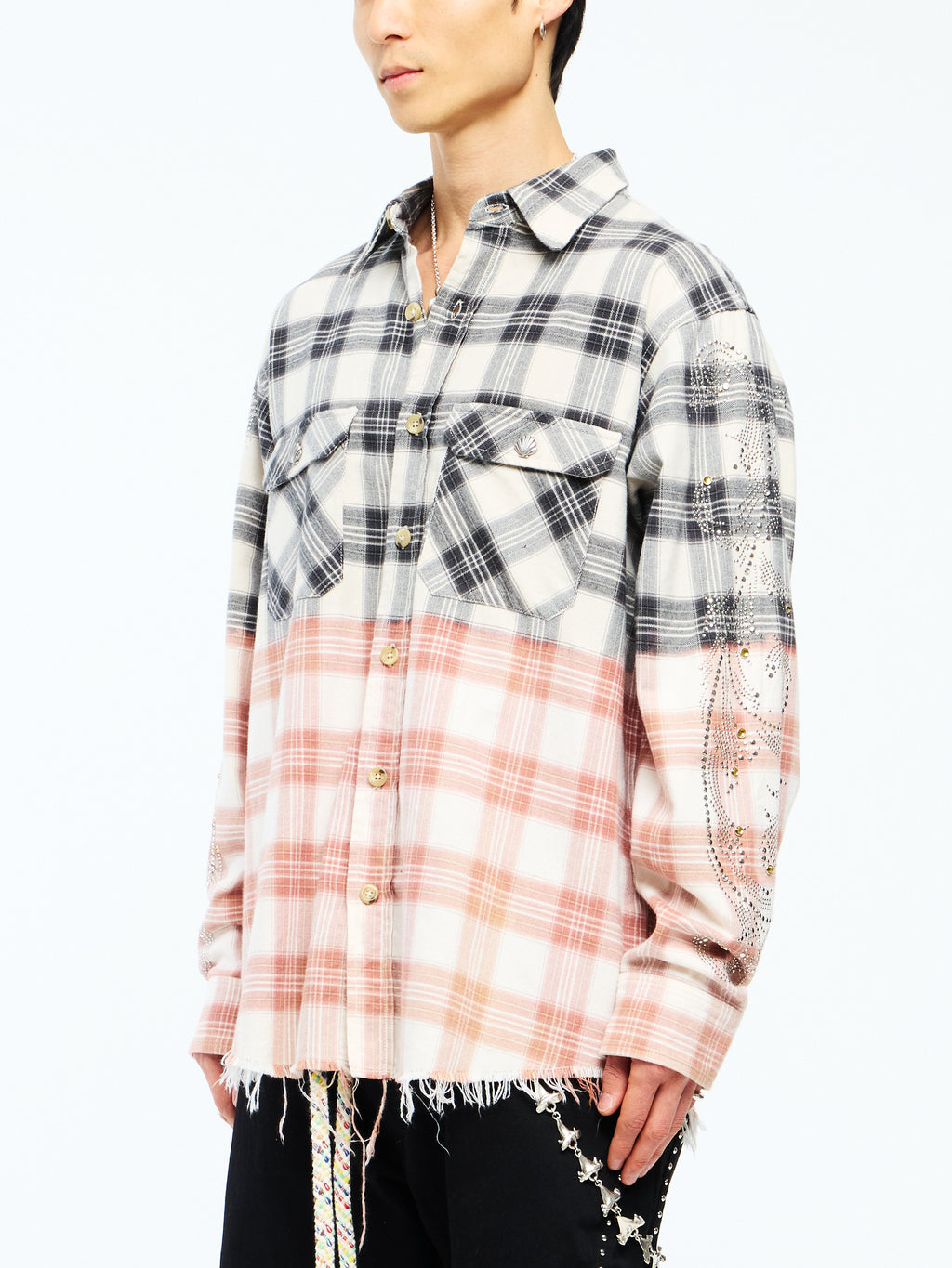 CRYSTAL FLANNEL - WHITE