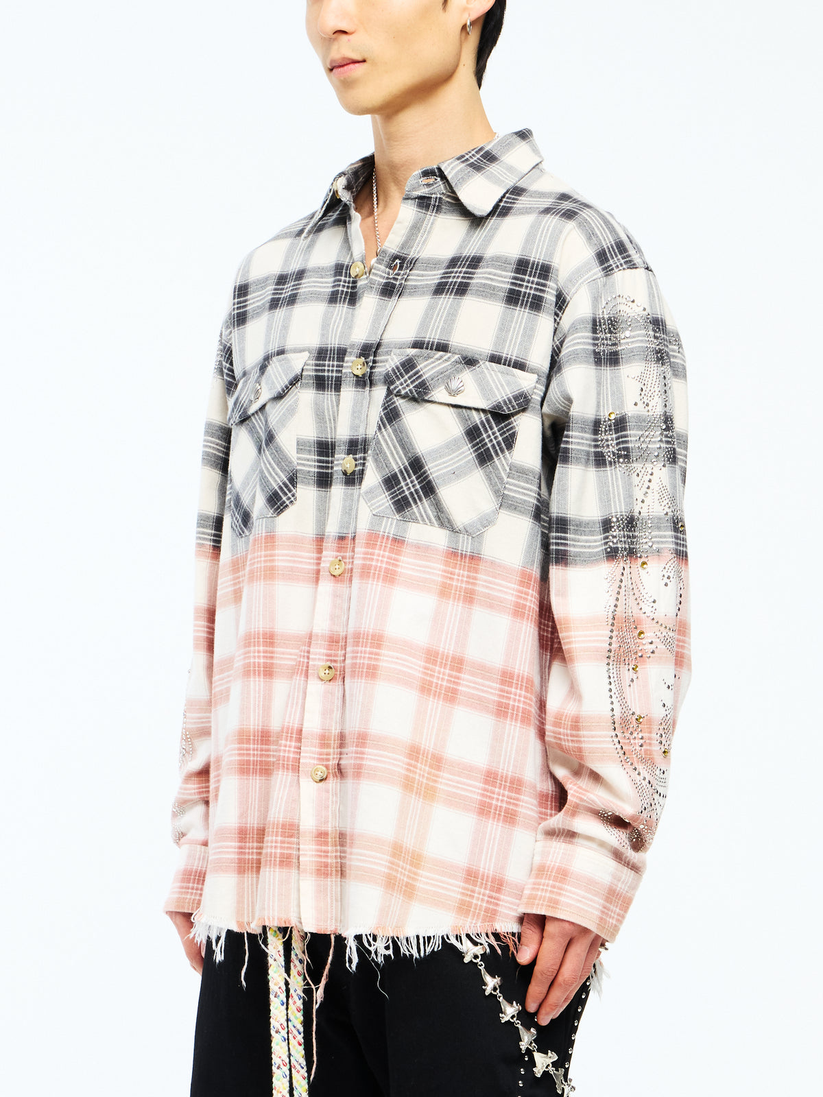 CRYSTAL FLANNEL - WHITE