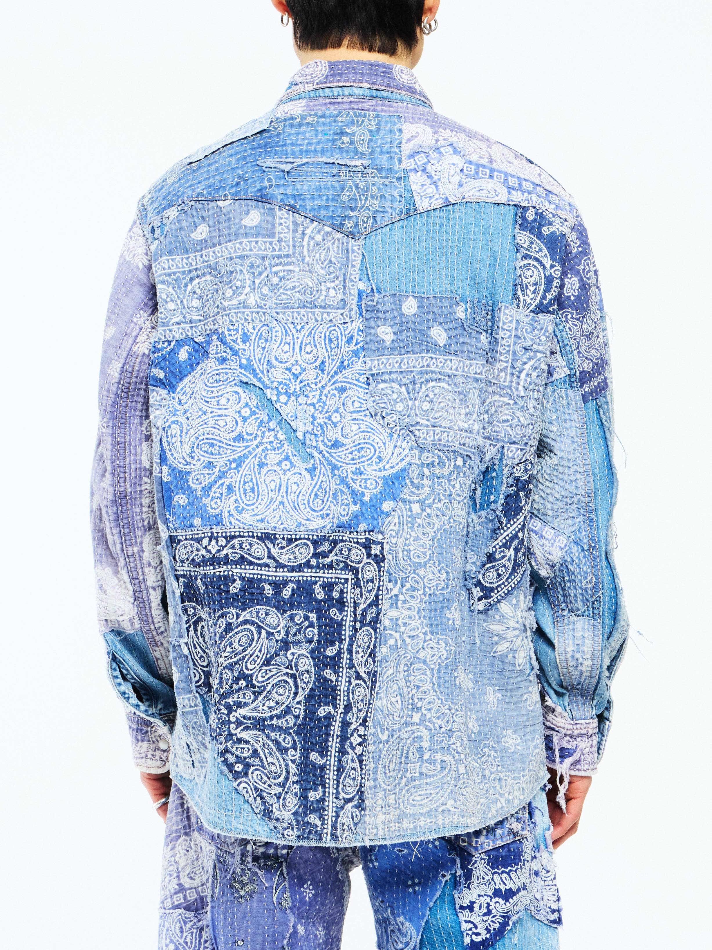 SASHIKO DENIM SHIRT