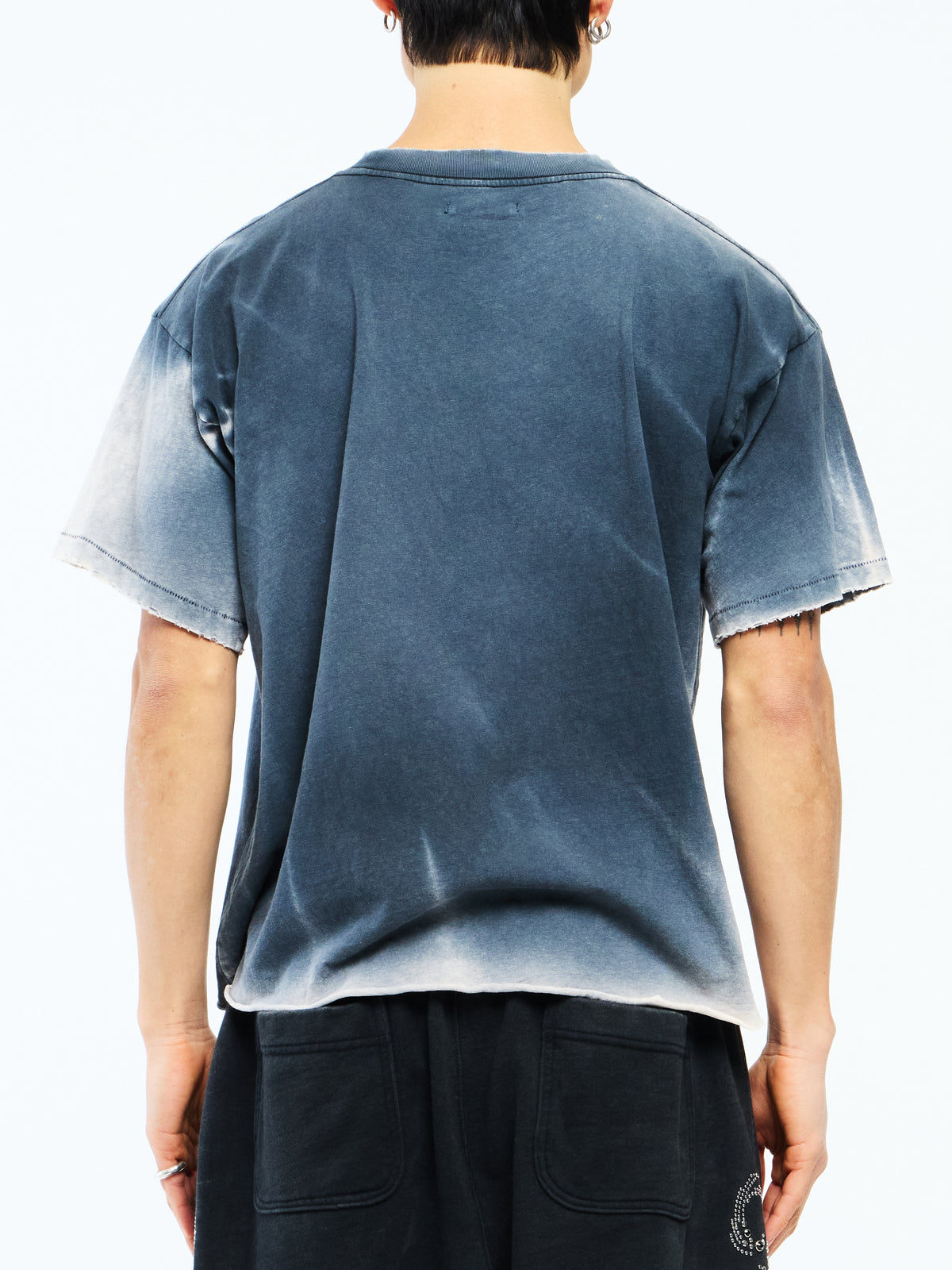 HOLY WATER VINTAGE JERSEY T SHIRT - VINTAGE BLACK
