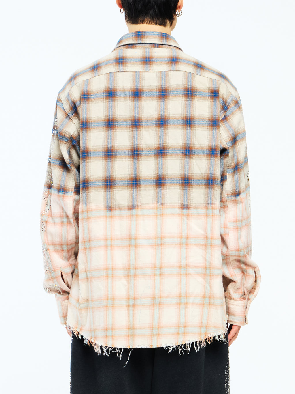 CRYSTAL FLANNEL - BROWN