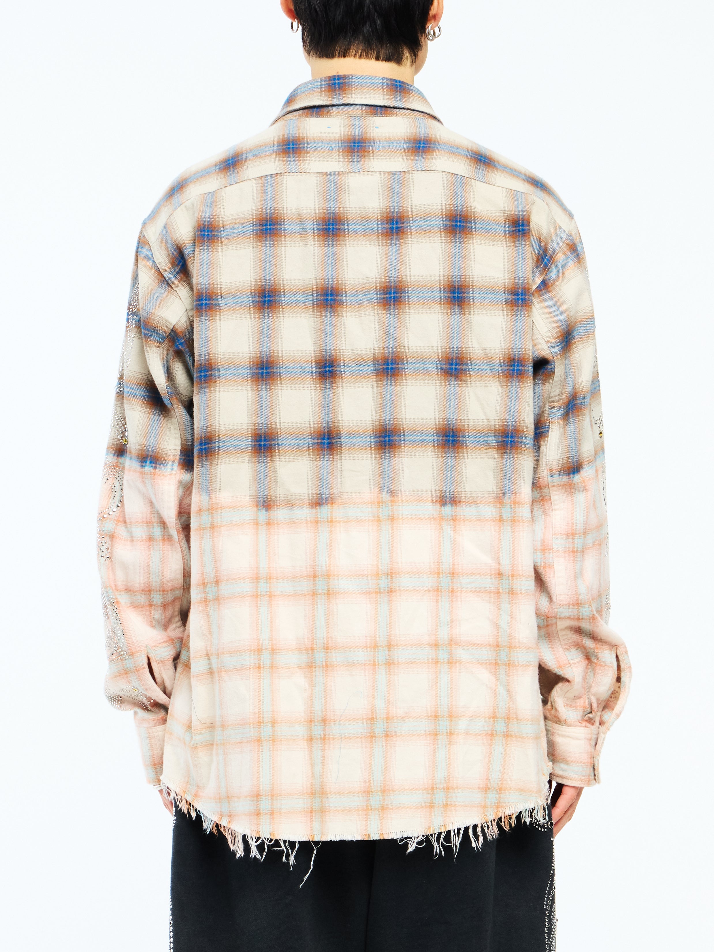 CRYSTAL FLANNEL - BROWN