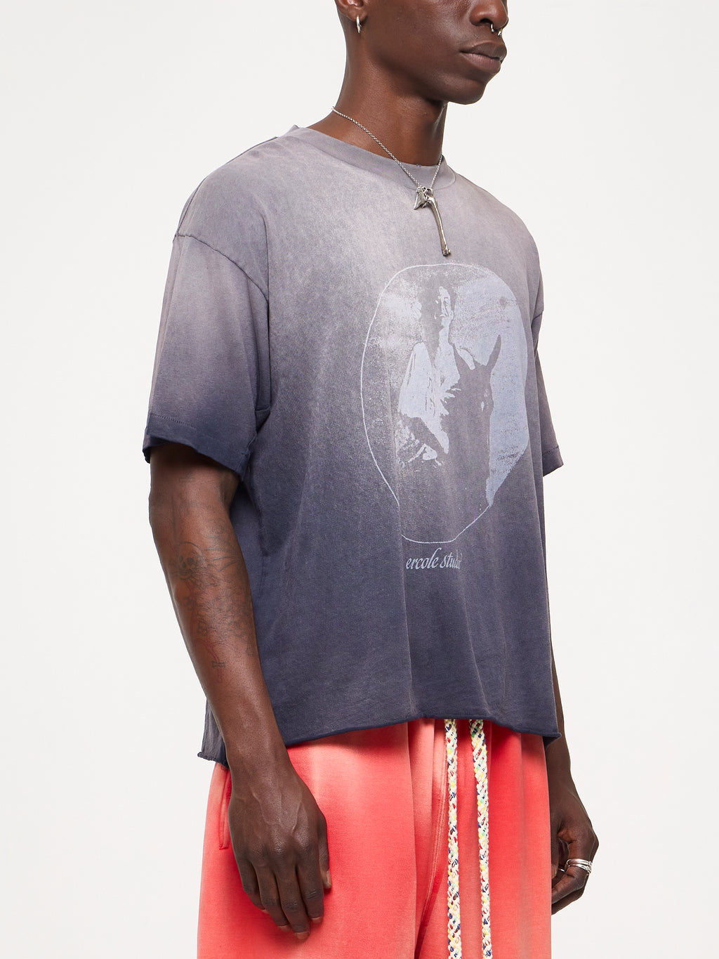 VINTAGE SHORT SLEEVE - HORSE RIDER