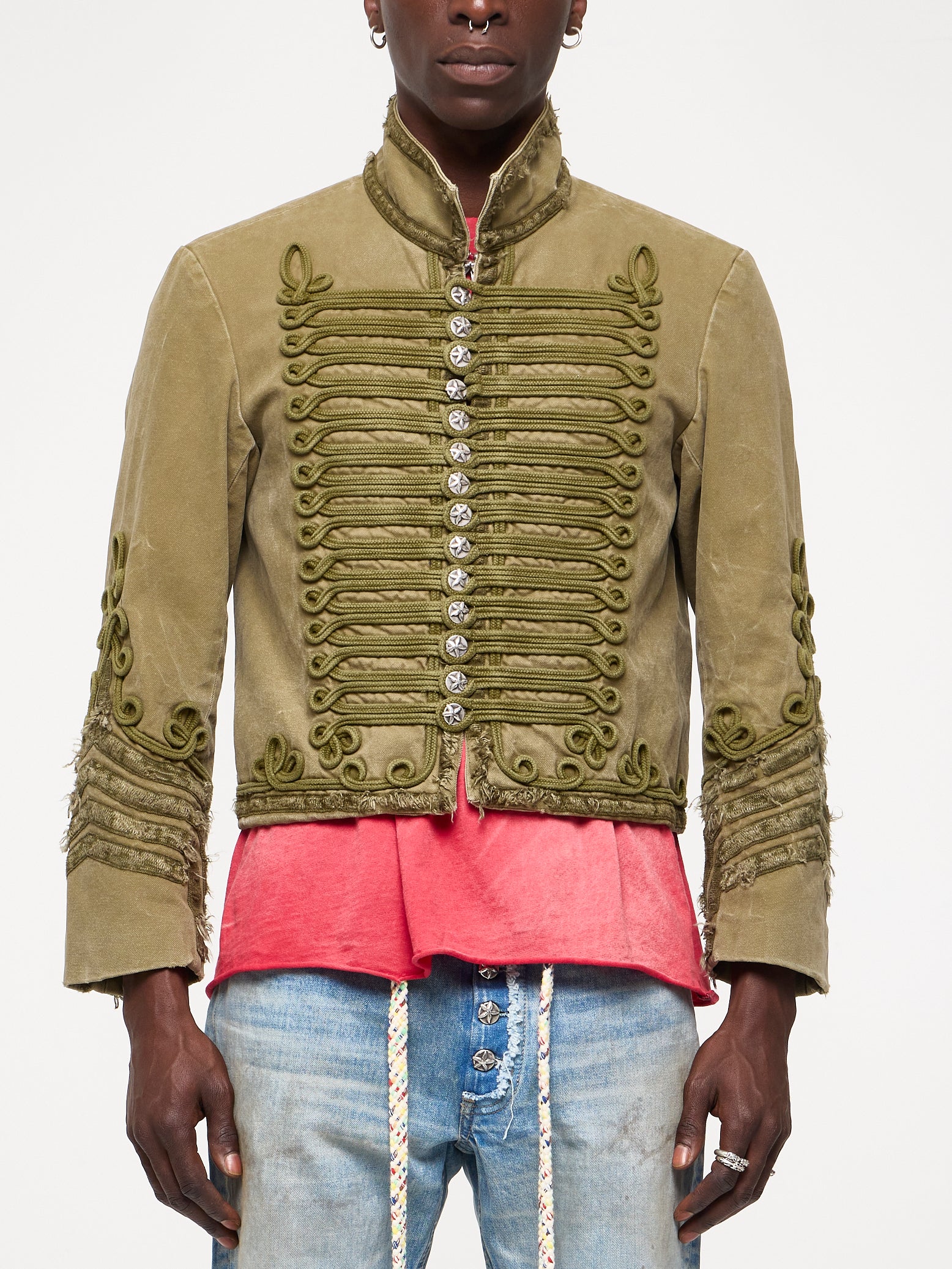 MARCHING BAND JACKET - OLIVE