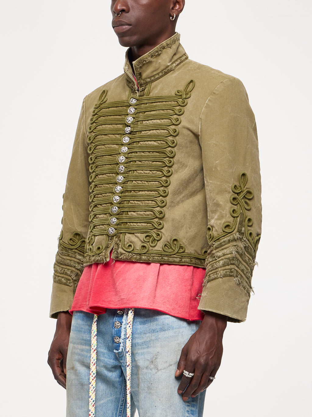MARCHING BAND JACKET - OLIVE