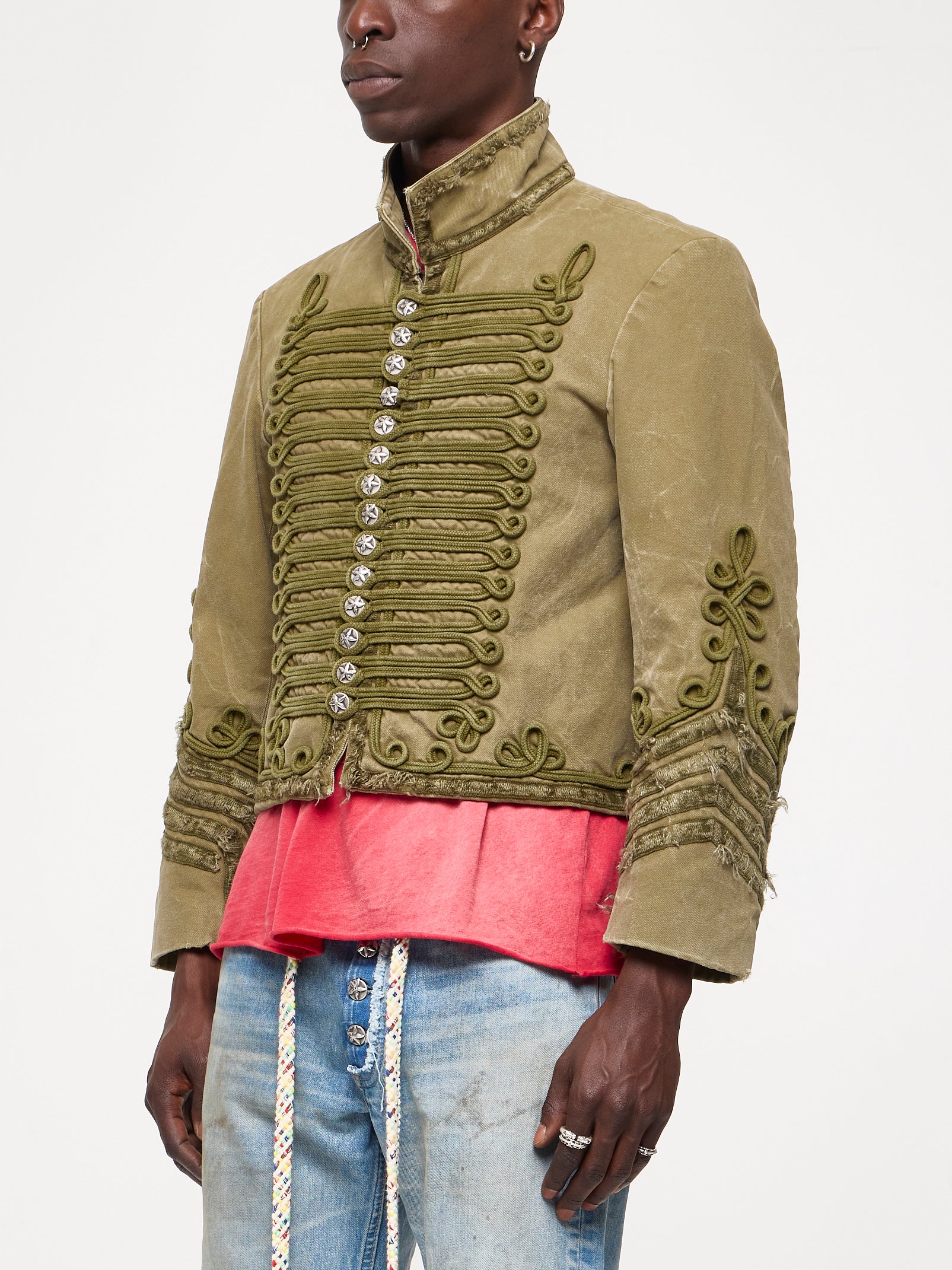 MARCHING BAND JACKET - OLIVE