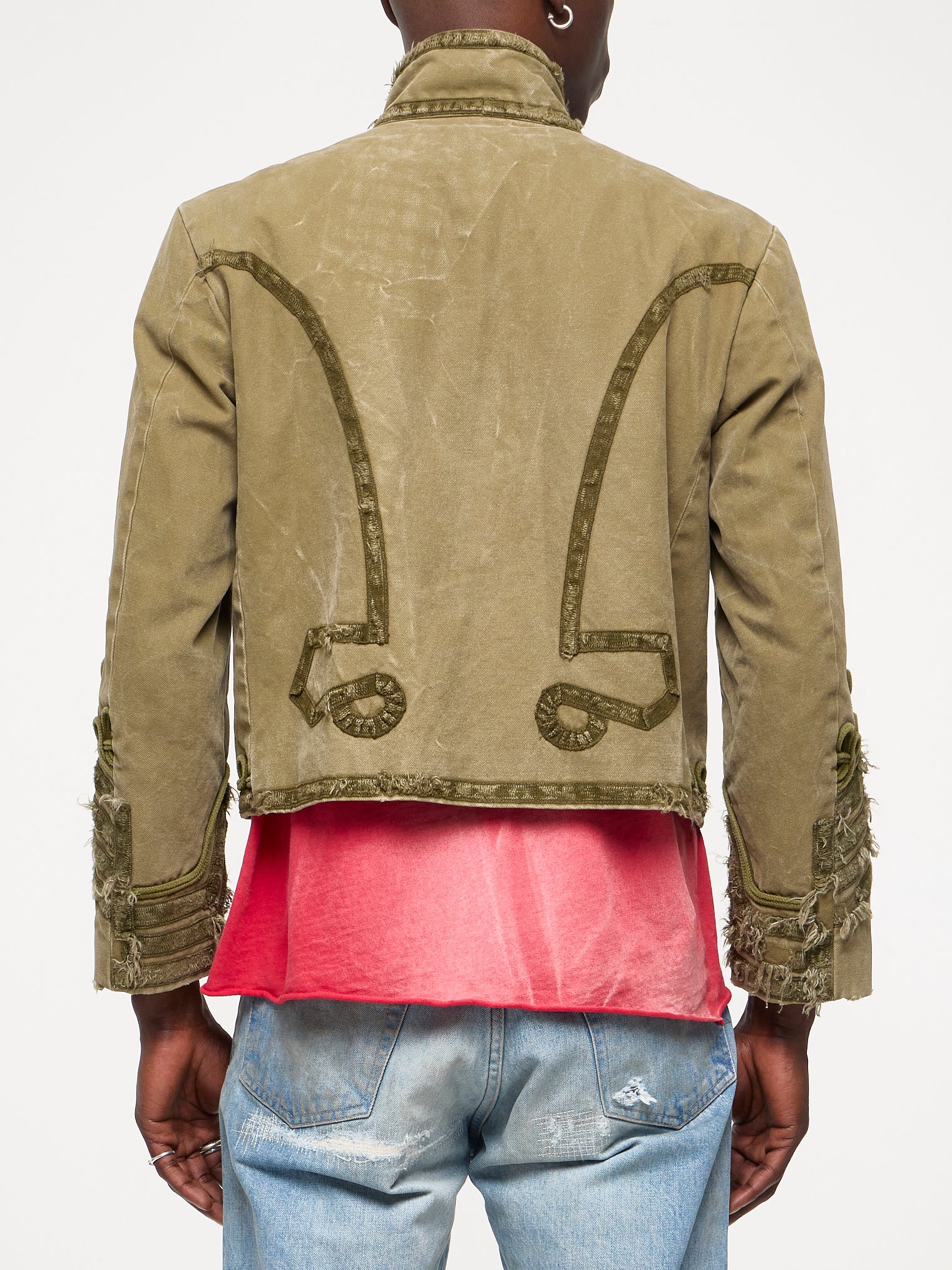 MARCHING BAND JACKET - OLIVE
