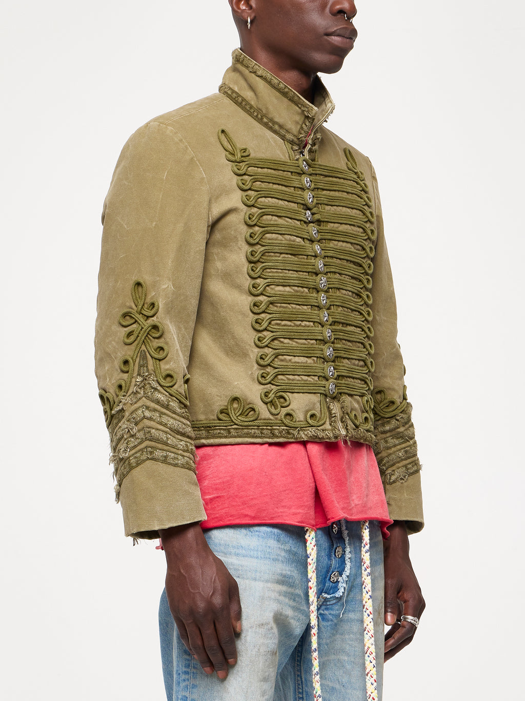 MARCHING BAND JACKET - OLIVE