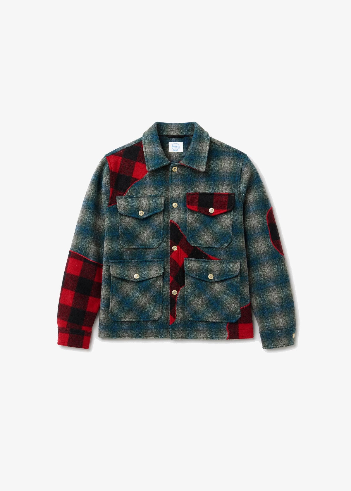 WOOL HUNTING JACKET - NAVY