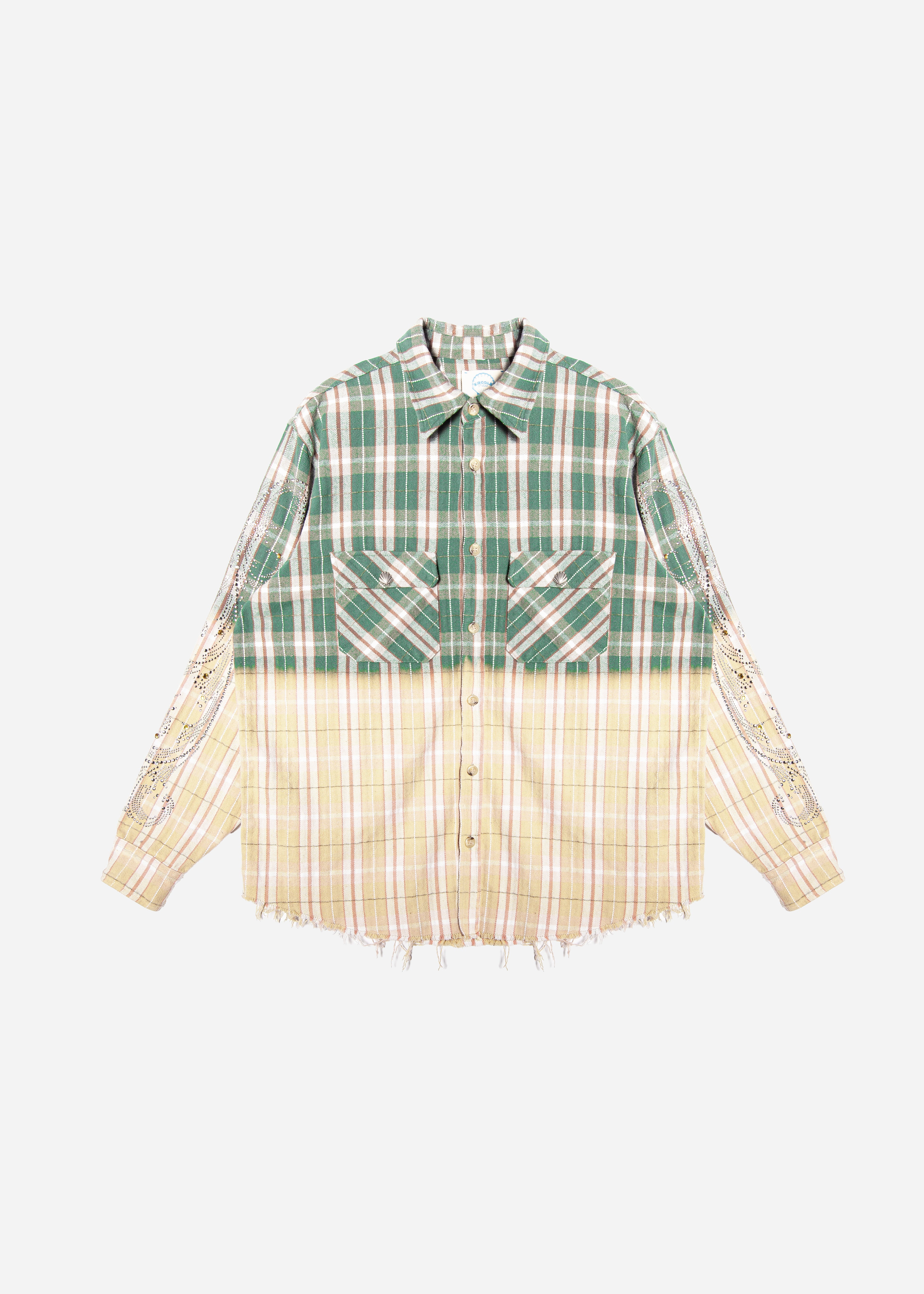 CRYSTAL FLANNEL - GREEN