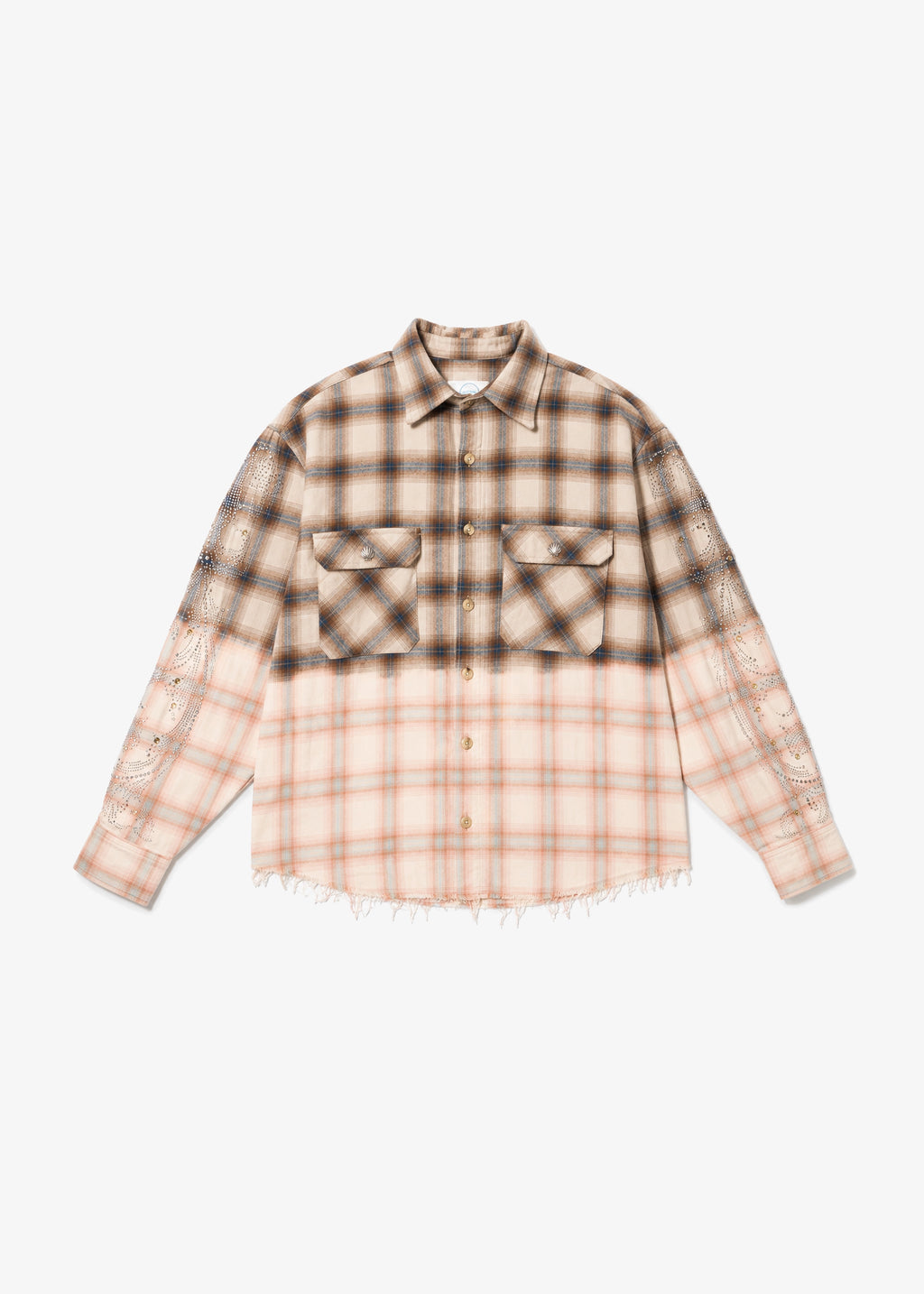 CRYSTAL FLANNEL - BROWN