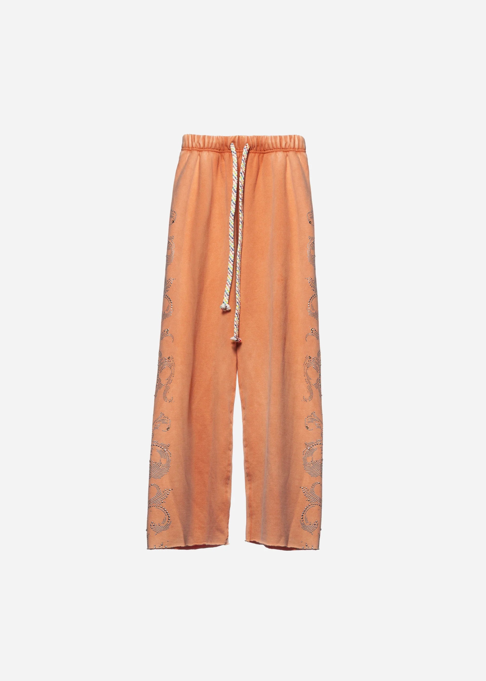 CRYSTAL SWEATPANTS - BROWN