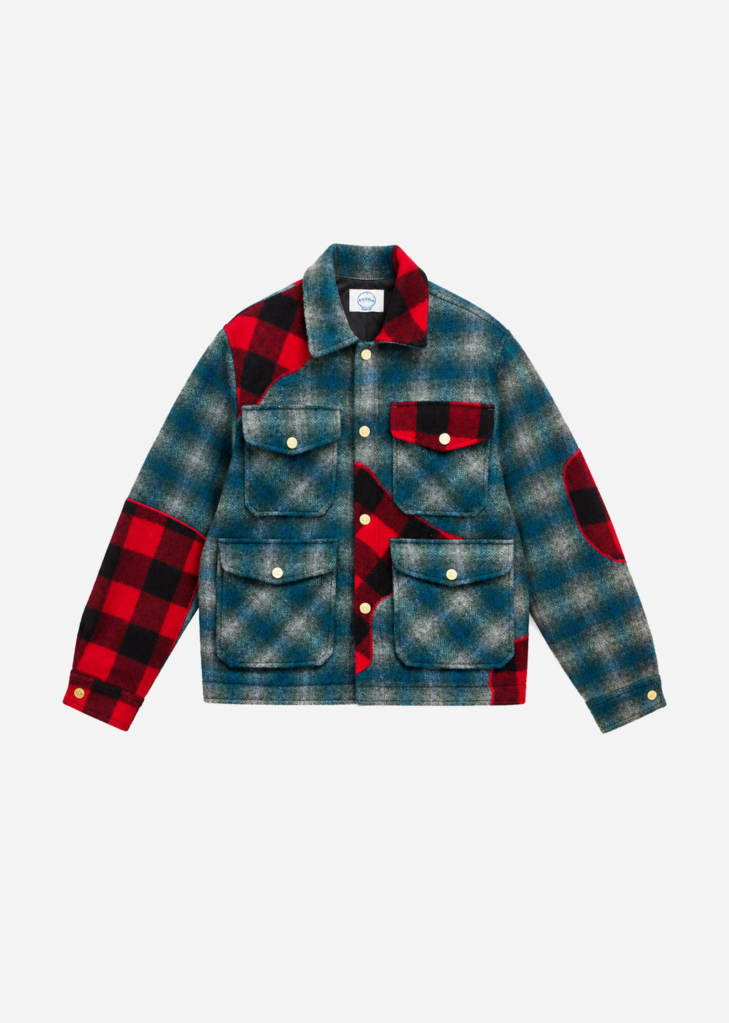 WOOL HUNTING JACKET - NAVY