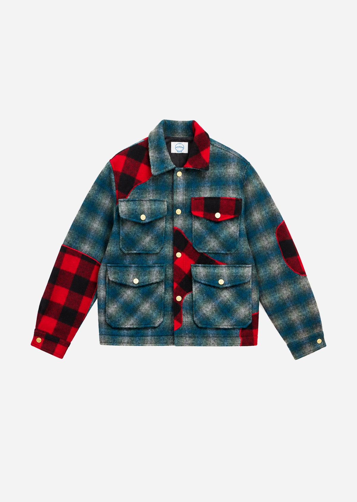 WOOL HUNTING JACKET - NAVY
