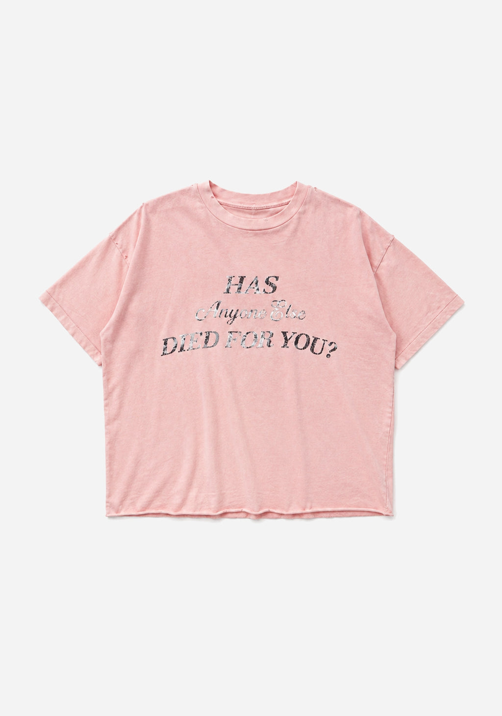 VINTAGE SHORT SLEEVE - HAS ANYONE DIED