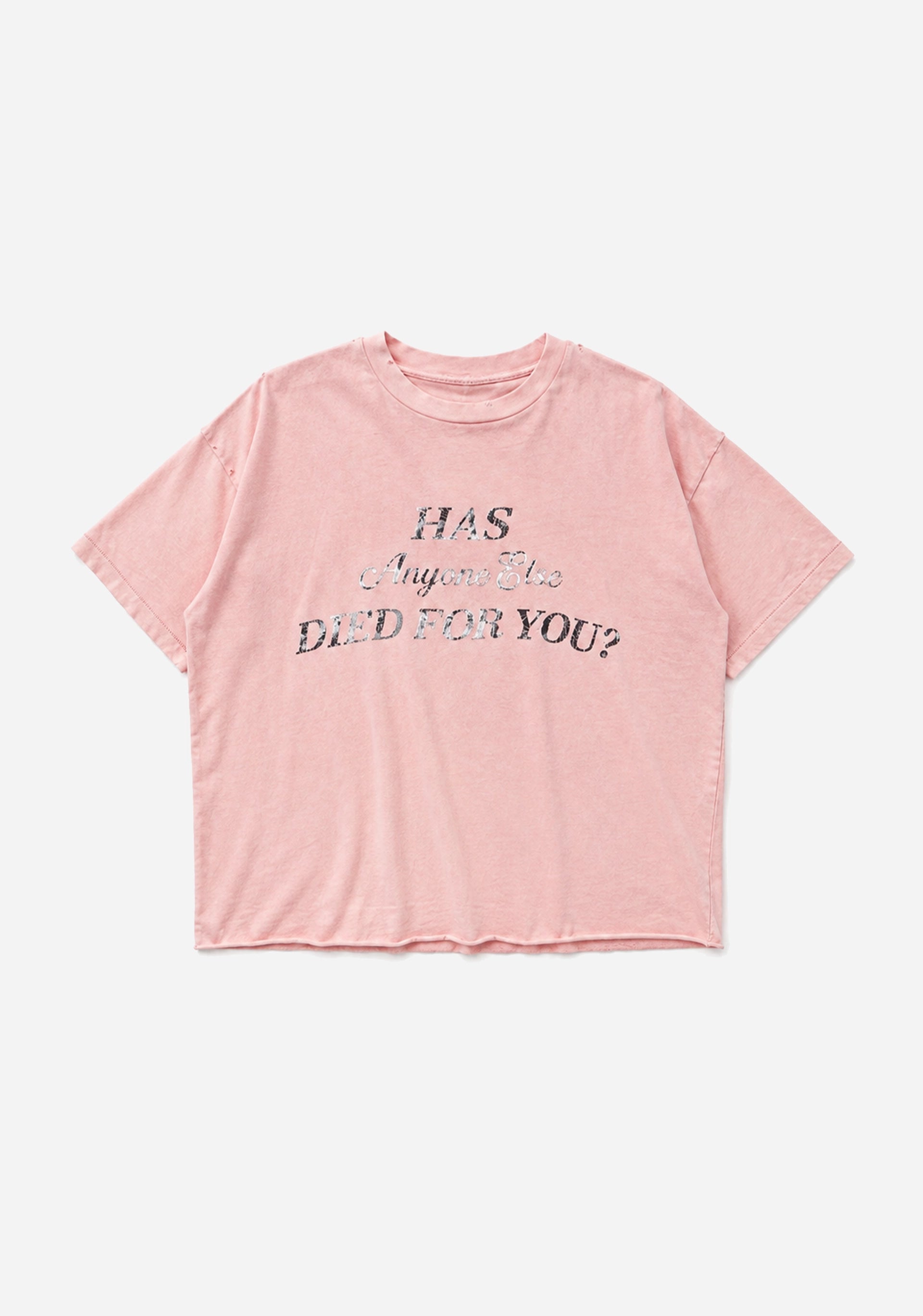 VINTAGE SHORT SLEEVE - HAS ANYONE DIED