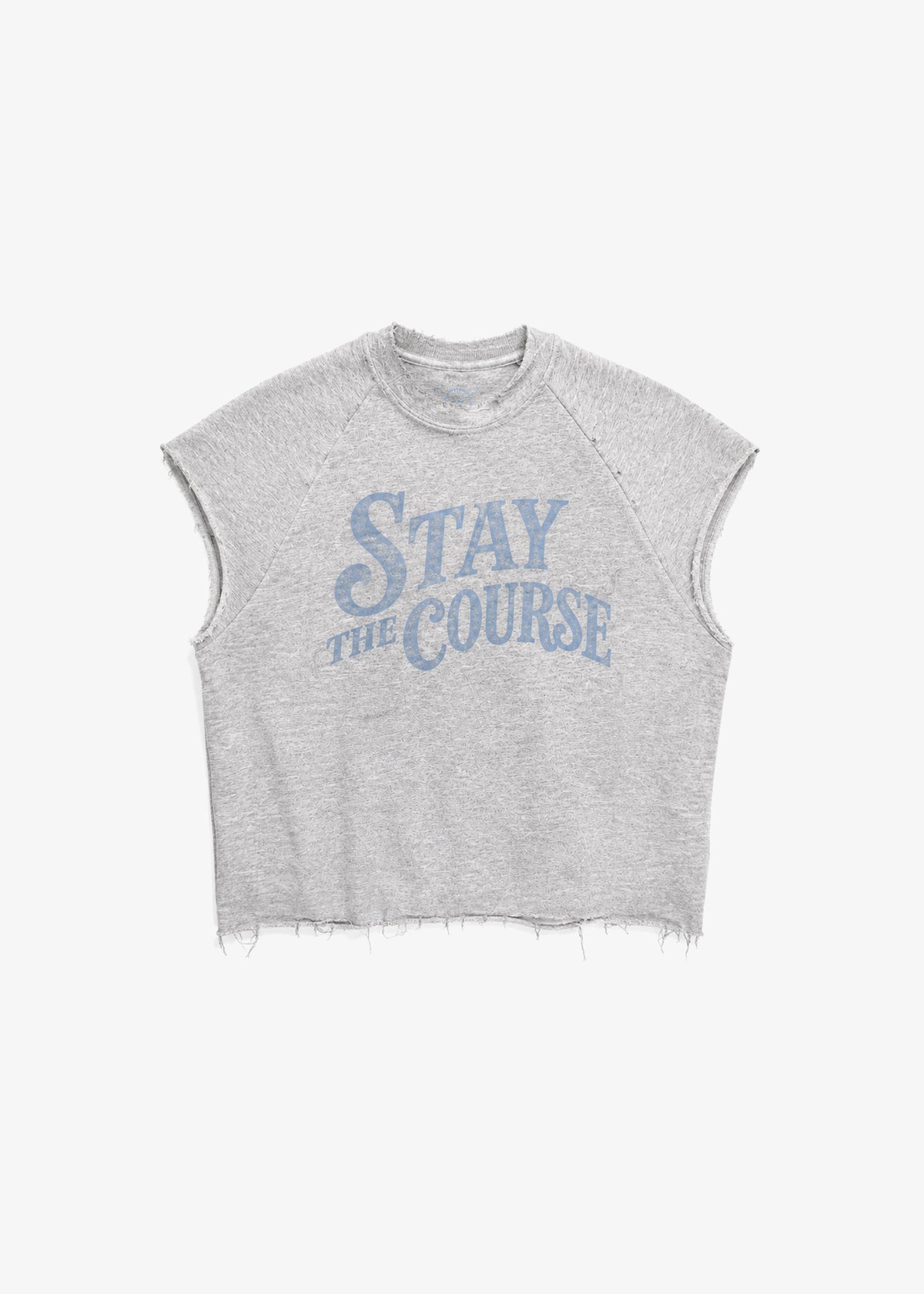 CUT OFF CREWNECK